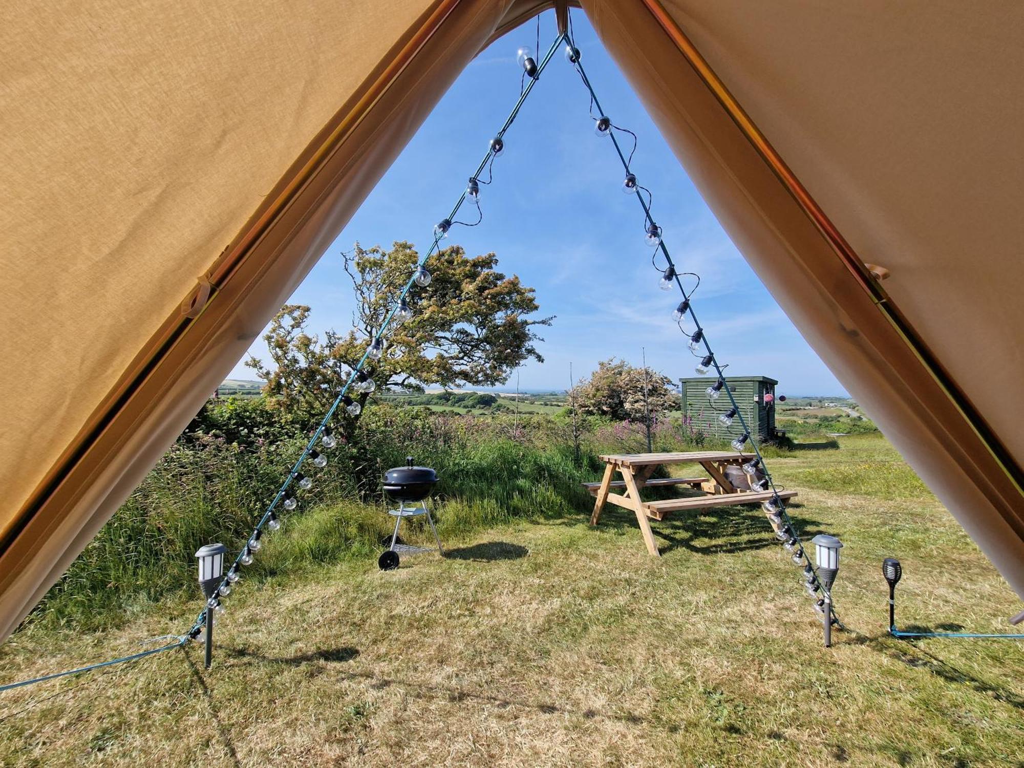 Beautiful 1-Bed Bell Tent In Holyhead Extérieur photo